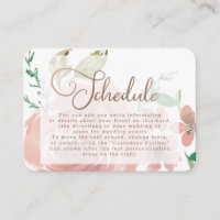 Verleidelijk Roos  Stoffig Roze Bruiloft Schema