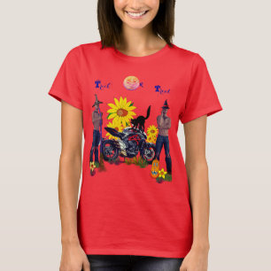 Verleidelijk Warlocks Rood T-shirt