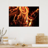 Verleidelijke afdrukken poster (Keuken)