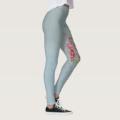 Verleidelijke bloemen - Leggings (Rechts)