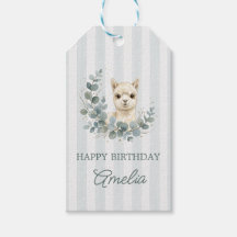 Verleidelijke Crème Waterverf Alpaca Verjaardag