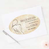 Verleidelijke Curves Spa promotionele Sticker (Envelop)