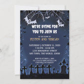 Verleidelijke heks Halloween Party Kaart (Achterkant)