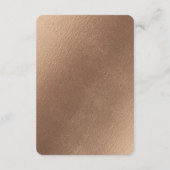 Verleidelijke Roos  Bloemen Bruiloft Informatie Informatiekaartje (Achterkant)