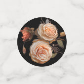 Verleidelijke skeletten romantische kus gotische b confetti (Kleine voorkant)