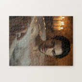 Verleidelijke Vlad Vampire in Bubble Bath Legpuzzel (Horizontaal)