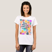 Verleidelijke vrouw t-shirt (Voorkant volledig)