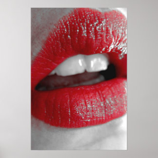 Verleidelijke whisker poster