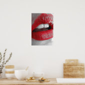 Verleidelijke whisker poster (Keuken)