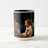 Verleiding door William Bouguereau Mok (Midden)