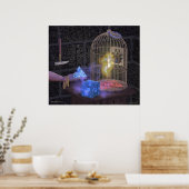 verleiding (gemengd-1) poster (Keuken)