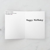 'Verleiding in de Magick' Schilderij op een Bedankkaart (Binnen)