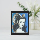 'Verleiding in de Magick' Schilderij op een Briefkaart (Staand voorkant)