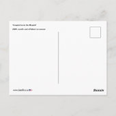 'Verleiding in de Magick' Schilderij op een Briefkaart (Achterkant)