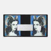 'Verleiding in de Magick' Schilderij op een Bureaumat (Keyboard & Muis)