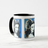 'Verleiding in de Magick' Schilderij op een Mok (Voorkant links)