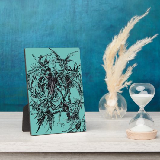 Verleiding van de heilige Antonius de Grote Fotoplaat (Zijkant)