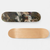 Verleiding van Sir Percival (Middeleeuwse Ridder) Persoonlijk Skateboard (Horizontaal)