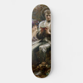 Verleiding van Sir Percival (Middeleeuwse Ridder) Persoonlijk Skateboard