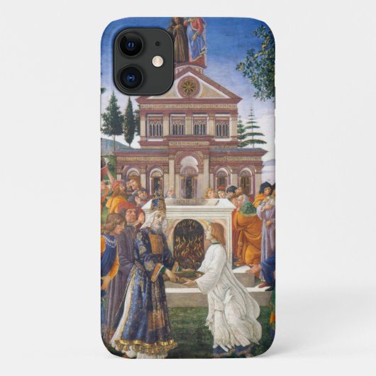 Verleidingen van Christus, Sandro Botticelli Case-Mate iPhone Case (Achterkant)