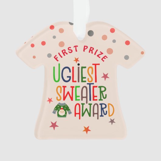 Verlelijkste prijs voor de eerste prijs voor kerst ornament (voorkant)