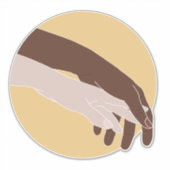 Verlenen in verscheidenheid sticker (Voorkant)