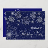 VERLENEN VAN WEDENDE STEMMEN - INVIATIE-WINTER-SNE KAART (Voorkant / Achterkant)