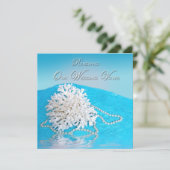 VERLENEN VAN WEDENDE STEMMEN -INVITATIE -ZEE SHELL KAART (Staand voorkant)