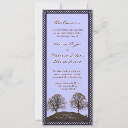 Verlenging dubbele afhandeling kaart (Voorkant)