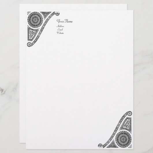 VERLENGING PERSOONLIJK BRIEFHOOFD (Voorkant / Achterkant)