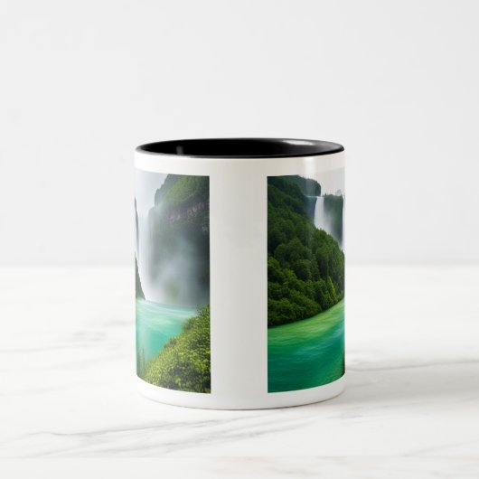 Verlenging Tweekleurige Koffiemok (Center)