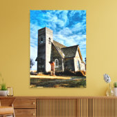 Verlenging van Aftermiddagschaddows Canvas afdrukk (Insitu (Woonkamer))