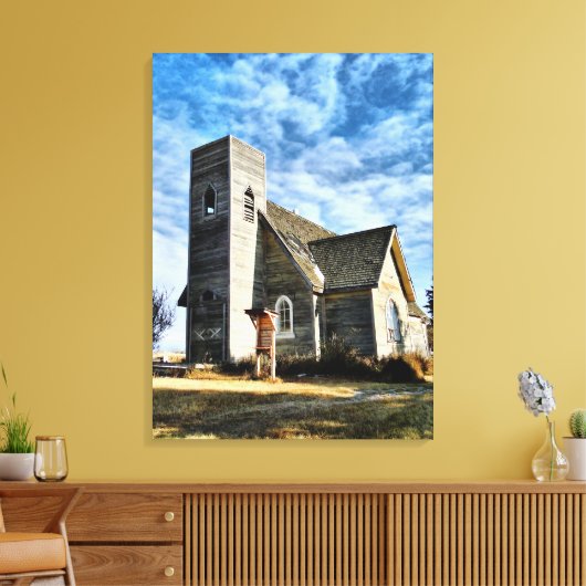 Verlenging van Aftermiddagschaddows Canvas afdrukk (Insitu (Woonkamer))