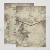 Verlenging van de uitnodiging tot weduwen - Vintag (Voorkant / Achterkant)