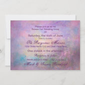 Verlenging van de weduwen - Lila blissen Kaart (Achterkant)