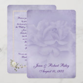 Verlenging van getande Roos Kaart (Voorkant / Achterkant)