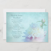 VERLENGING VAN WEDDING VOWS INVITATION - DREAMY KAART (Achterkant)