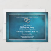 VERLENGING VAN WEDENDE STEMMEN INVITATIE-TWEE HOOR KAART (Achterkant)