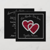 VERLENGING VAN WEDENDE STEMMEN - uitnodiging - TWE (Voorkant / Achterkant)