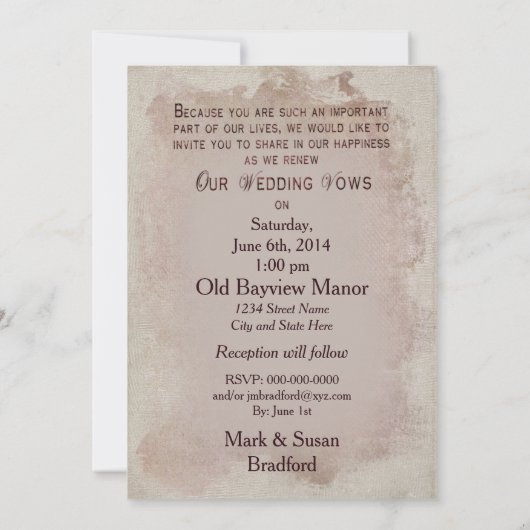 VERLENGING VAN WEDINGSTEMMEN INVIATIE -/Hydrangea Kaart (Achterkant)