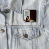 Verlenging Vierkante Button 5,1 Cm (In situ)