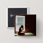 Verlenging Vierkante Button 5,1 Cm (Voorkant /achterkant)