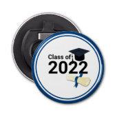 Verlengingsklasse afstuderen 2022 button flesopener (Voorkant)