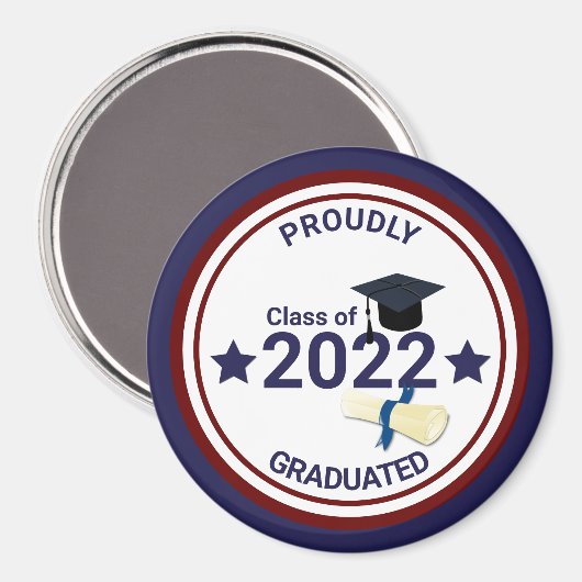 Verlengingsklasse afstuderen 2022 magneet (Voorkant / Achterkant)