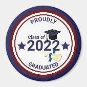 Verlengingsklasse afstuderen 2022 magneet (Voorkant)