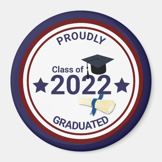 Verlengingsklasse afstuderen 2022 magneet (Voorkant)