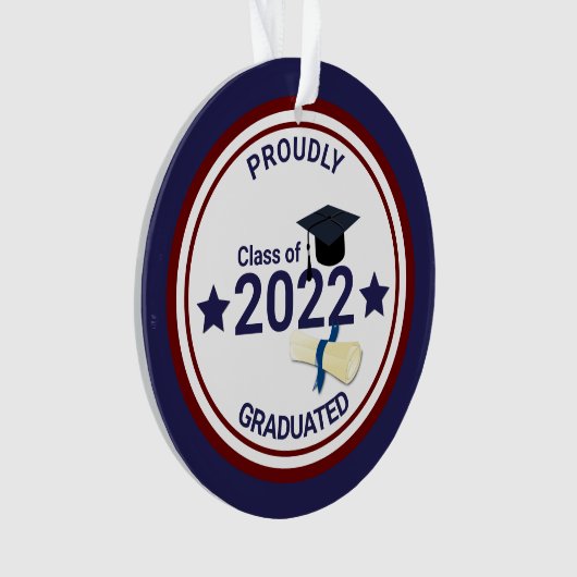 Verlengingsklasse afstuderen 2022 ornament (voorkant)