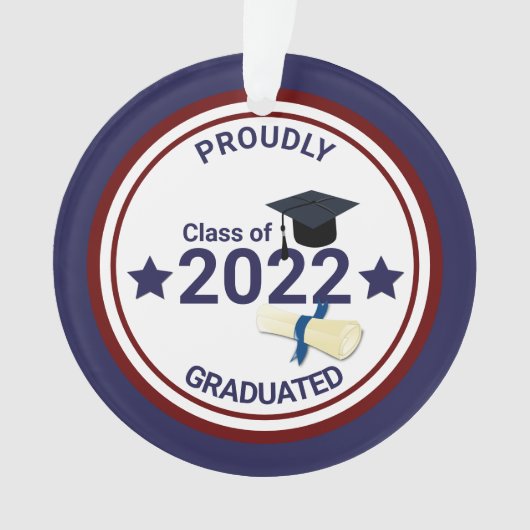 Verlengingsklasse afstuderen 2022 ornament (voorkant)