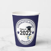 Verlengingsklasse afstuderen 2022 papieren bekers (Achterkant)