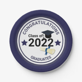 Verlengingsklasse afstuderen 2022 papieren bordje